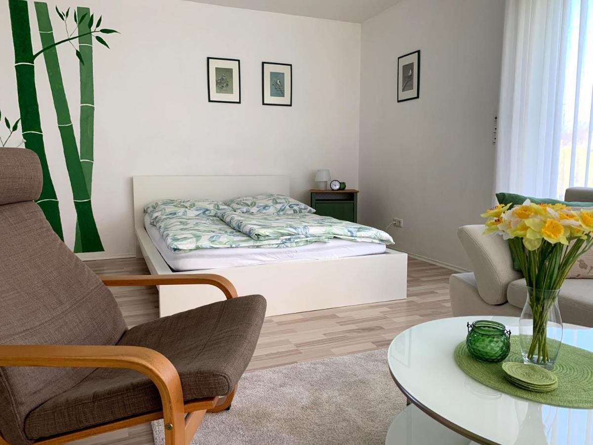 Ferienwohnung Zimmergruen Am Nordpark Monchengladbach Bagian luar foto