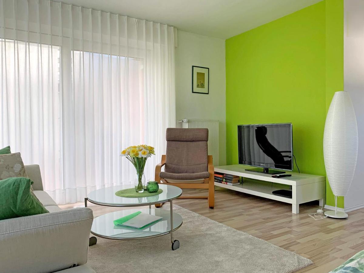 Ferienwohnung Zimmergruen Am Nordpark Monchengladbach Bagian luar foto